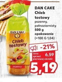 Kaufland Chleb tostowy pszenny dan cake oferta