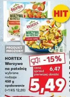 Kaufland Warzywa na patelnię z bazylią i tymiankiem hortex oferta