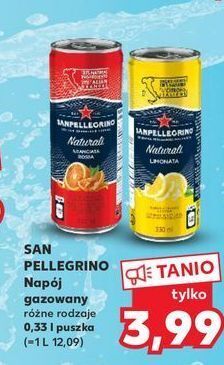 Kaufland Napój aranciata rossa san pellegrino oferta