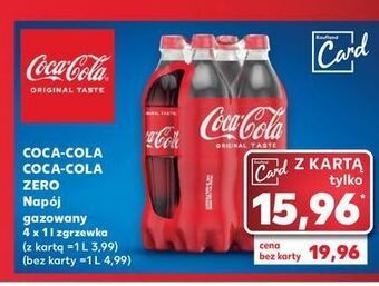 Kaufland Napój coca-cola oferta