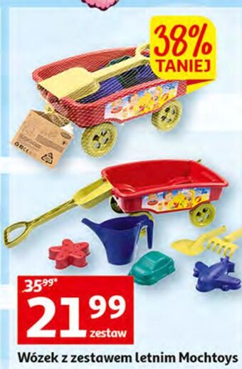 Auchan Wózek z zestawem letnim mochtoys oferta