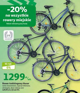 Auchan Rower trekkingowy husar oferta