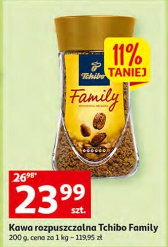 Auchan Kawa tchibo family classic oferta