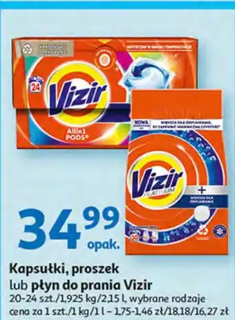 Auchan Płyn do prania kolorów vizir oferta