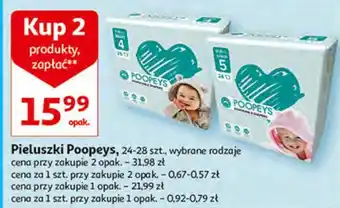 Auchan Chusteczki dla dzieci poopeys oferta