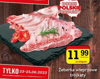 Gram Market Żeberka wieprzowe trójkąty 1kg oferta