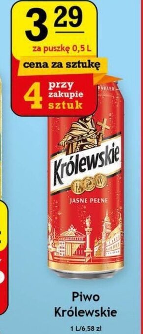 Gram Market Piwo Królewskie 0,5l oferta