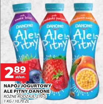 Top Market NAPÓJ JOGURTOWY ALE PITNY DANONE 270G oferta