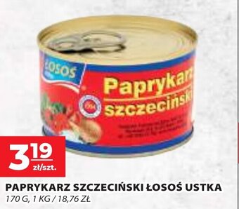 Top Market PAPRYKARZ SZCZECIŃSKI ŁOSOŚ USTKA 170 G oferta