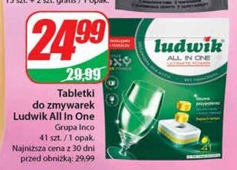 Dino Tabletki do zmywarek lemon ludwik all in one oferta