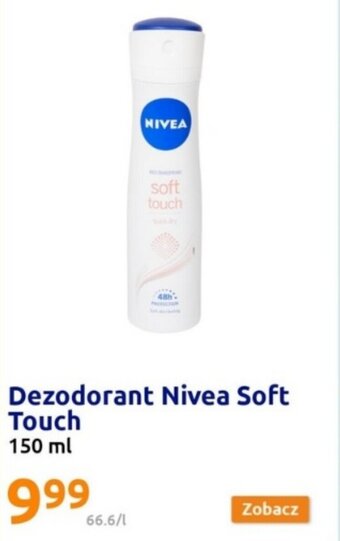 Action Dezodorant Nivea Soft Touch 150 ml oferta