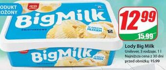 Dino Lody śmietankowe algida big milk oferta