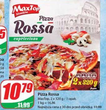 Dino Pizza capricciosa maxtop rossa oferta