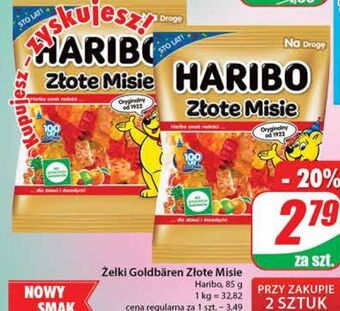 Dino Żelki haribo złote misie oferta