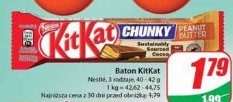 Dino Baton kitkat chunky peanut butter oferta