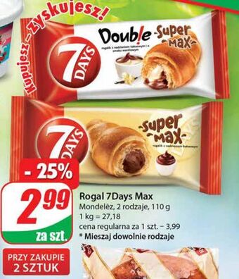 Dino Rogal z nadzieniem kakaowo-waniliowym 7 days double max oferta