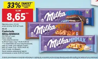 Lidl Czekolada oreo milka mmmax oferta