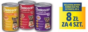 Lidl Karma dla psa z drobiem bellosan oferta