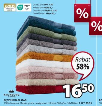 JYSK Ręcznik karlstad oferta