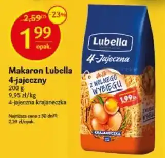 Delikatesy Centrum Makaron 4-jajeczny lubella 200g oferta