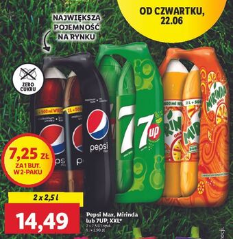 Lidl Napój orange mirinda oferta