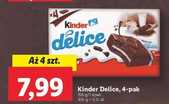 Lidl Baton kakaowy kinder delice oferta