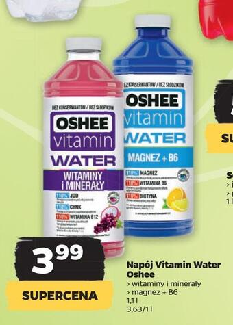 Netto Napój vitamin water oshee oferta