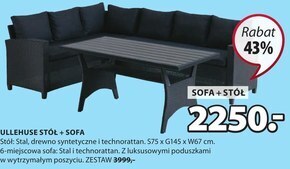 JYSK Zestaw mebli ogrodowych oferta