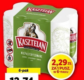 Lidl Piwo kasztelan oferta