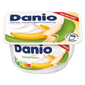 Społem Danio serek homogenizowany bananowy 130 g oferta