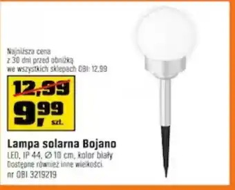 OBI Lampa solarna oferta