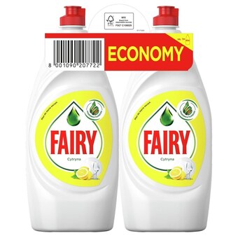 Kaufland Fairy lemon płyn do mycia naczyń 2x900 ml oferta