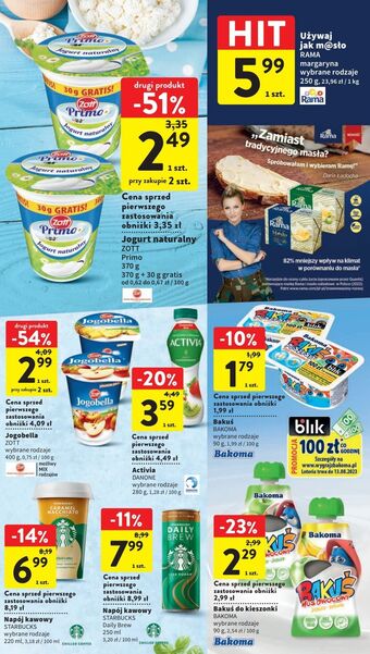 Intermarche Kawa starbucks caramel macchiato oferta