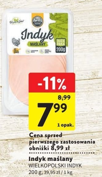 Intermarche Indyk maślany wielkopolski oferta
