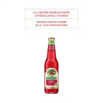 ALDI Piwo somersby cherry & apple oferta