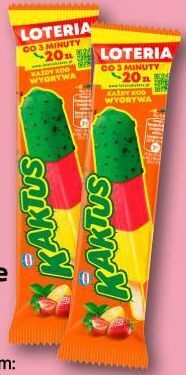 Żabka Lody wodne kaktus oferta