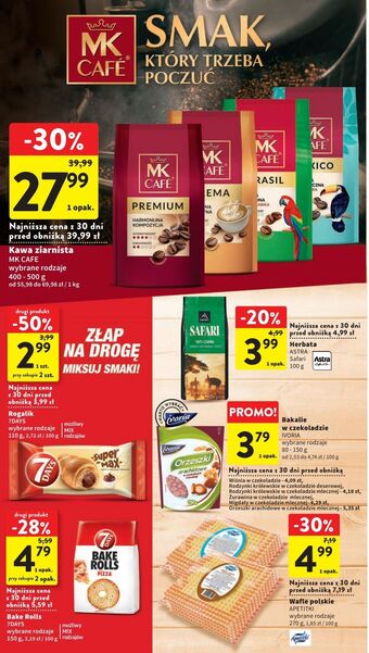 Intermarche Rogal z nadzieniem kakaowym 7 days super max oferta
