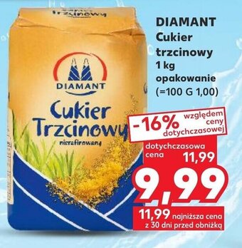 Kaufland DIAMANT  Cukier trzcinowy 1 kg oferta