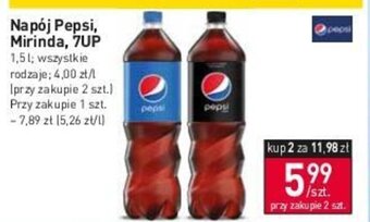 Stokrotka Napój Pepsi, Mirinda, 7UP 1,5 l oferta