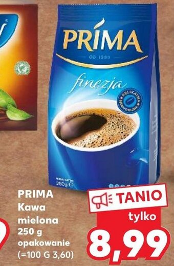 Kaufland PRIMA Kawa mielona 250 g oferta