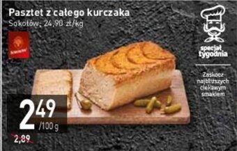 Stokrotka Pasztet z całego kurczaka Sokołów 100g oferta