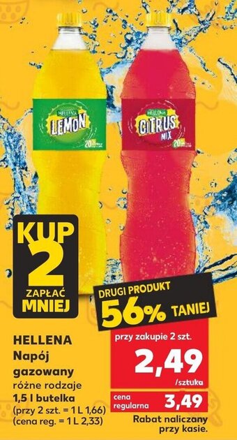 Kaufland HELLENA Napój gazowany 1,5 L oferta