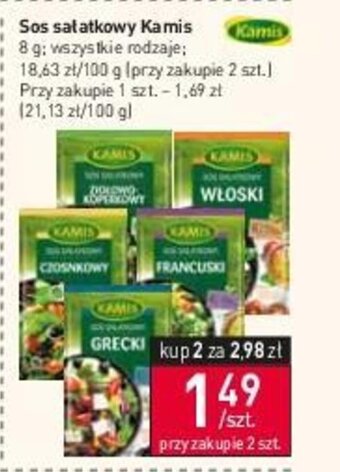 Stokrotka Sos sałatkowy Kamis 8 g oferta