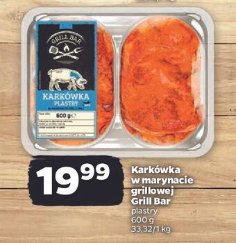 Netto Karkówka w marynacie grillowej plastry grill bar oferta
