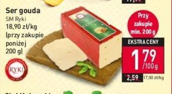 Stokrotka Ser gouda SM Ryki 100g oferta