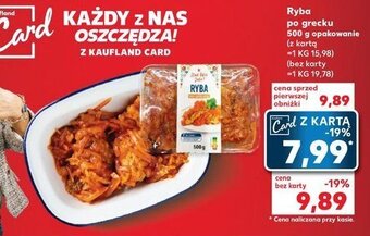 Kaufland Ryba po grecku oferta