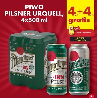 Biedronka PIWO PILSNER URQUELL oferta
