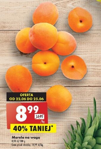 Biedronka Morela 1kg oferta