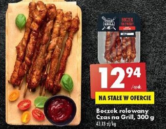 Biedronka Boczek rolowany Czas na Grill, 300 g oferta