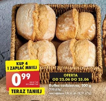 Biedronka Bułka codzienna, 100 g oferta